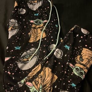 Baby yoda sleep pants.